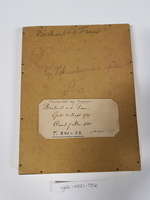 1922-0221-TEK b.jpg; 1922-0221-TEK; Portret van Ds. Bartout van der Feen; tekeningen